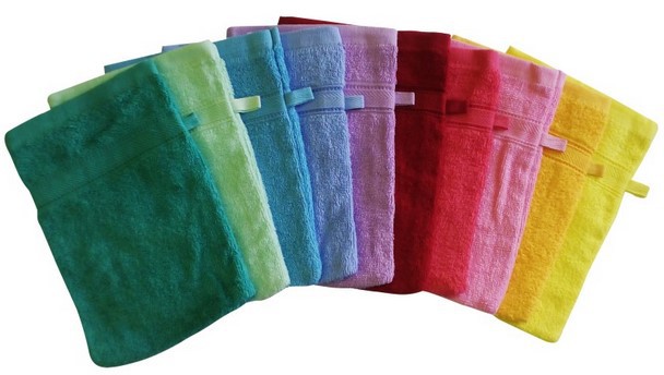 Žínka froté koupelová Šárka různé barvy | Úklidové a ochranné pomůcky - Pracovní ručníky, žínky